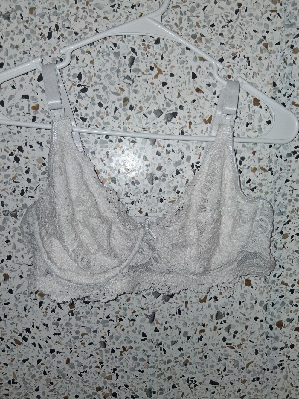 Lamaze Lace Underwire Bra in White